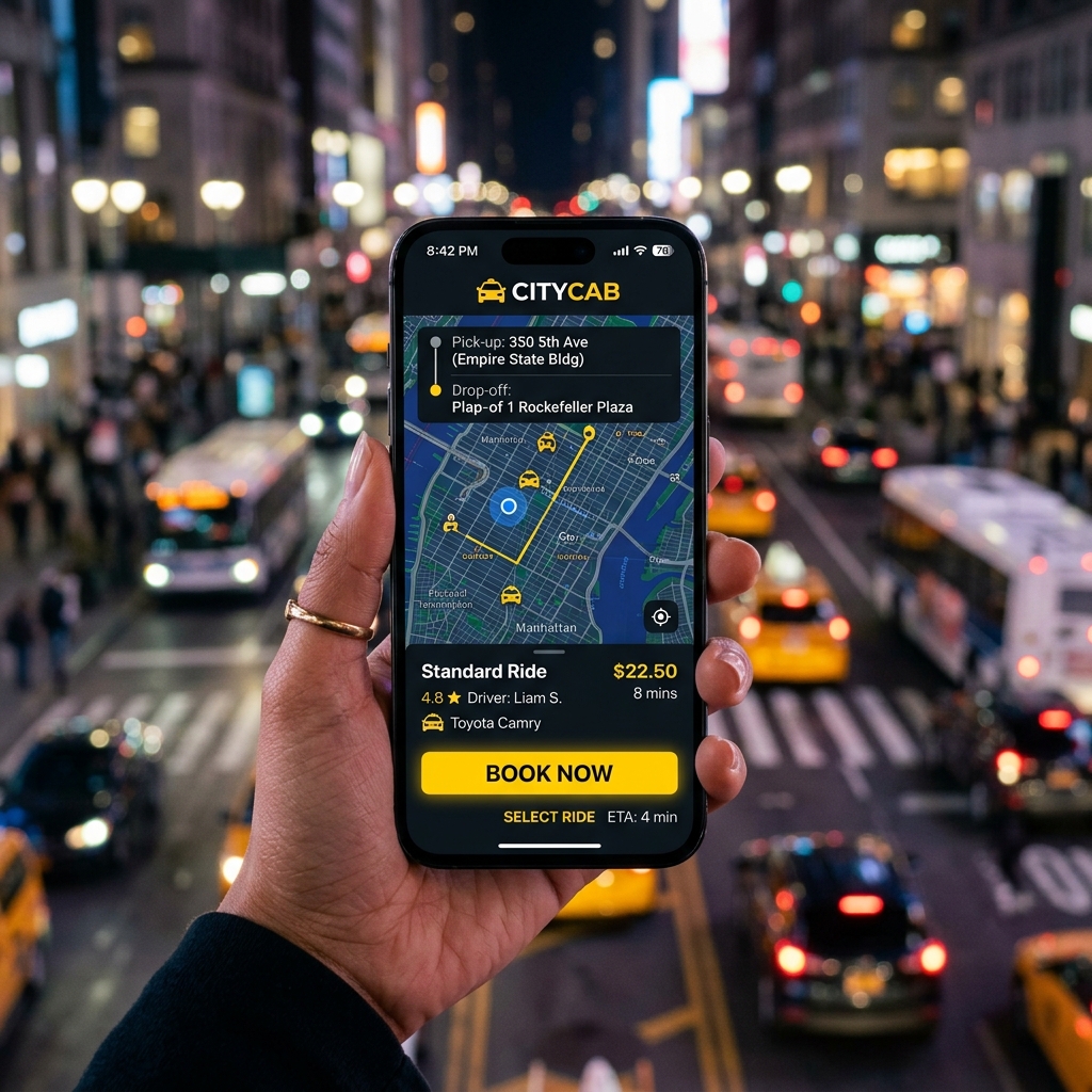 Download MyTaxi App